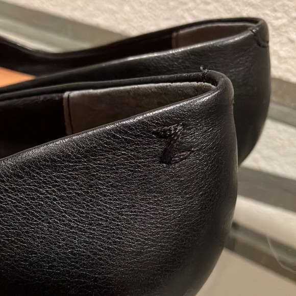Zodiac Black leather flats New - Picture 5 of 8
